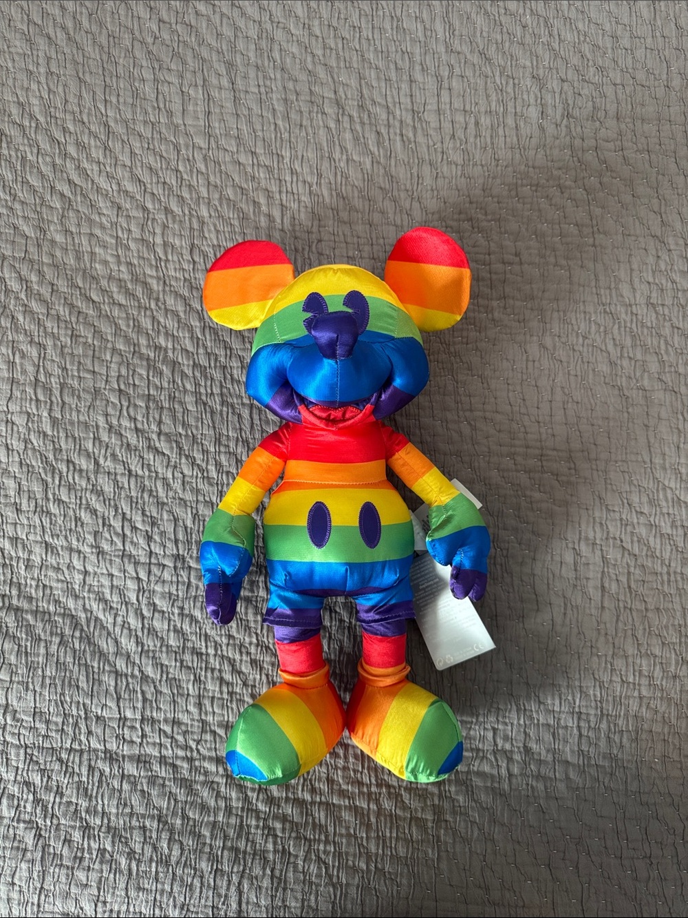 Rainbow Disney Mickey Mouse Plush Stuffed Animal